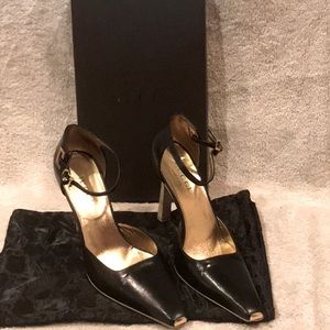 Gucci “Sandalo Elegante” heels; rarely worn